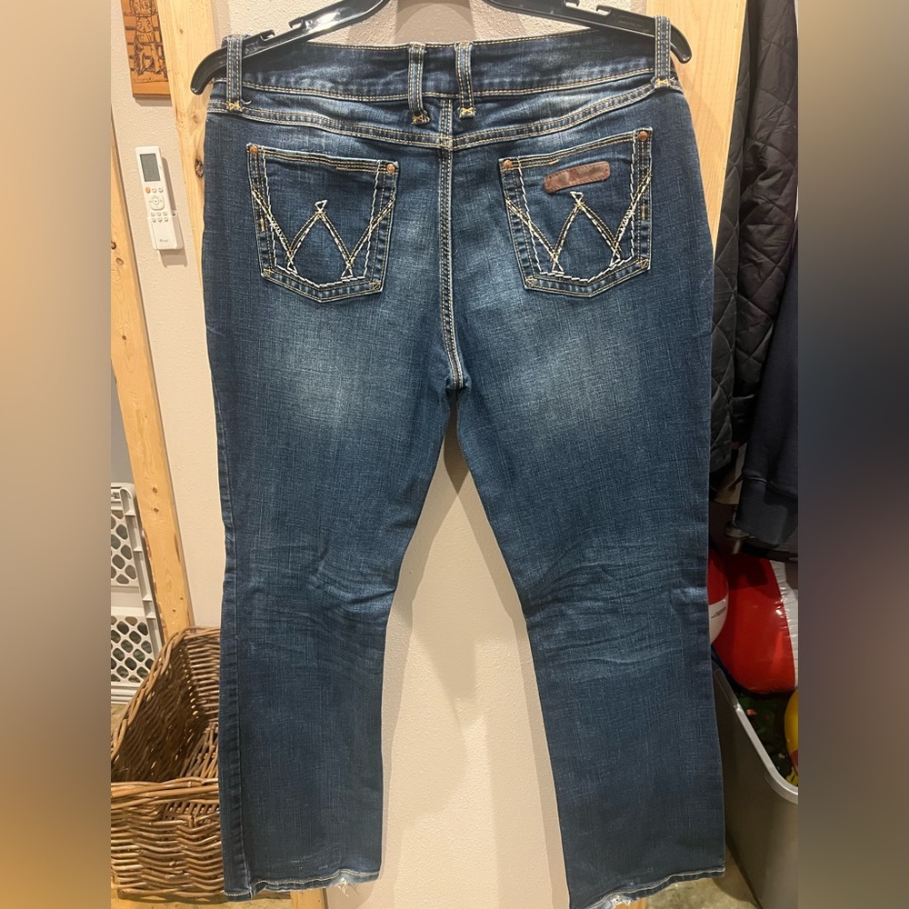 Wrangler Women's Boot Cut Jeans - Dark Blue